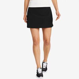 Eddie Bauer Performance Skort Skirt  Shorts Stretch Hiking Summer Outdoors Black